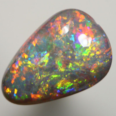 SOLID BLACK OPAL High dome full of 3D pattern SEE VIDEO